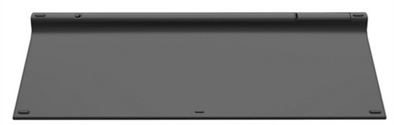 2.4G Wireless Keyboard With Touch Pad With Easy Media Control Solid Stainless Ultra Compact Full Size Keyboard For PC TV