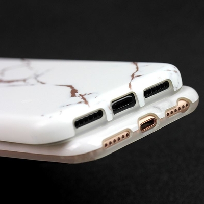 TPU Rubber Full Edge Soft IMD Case For IPhone