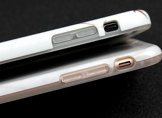 TPU Rubber Full Edge Soft IMD Case For IPhone