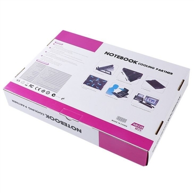 ETEK- ODM Silent Quantum Laptop Cooling Tray With 1 Fan Silent Notebook Cooler 14cm Big Fan