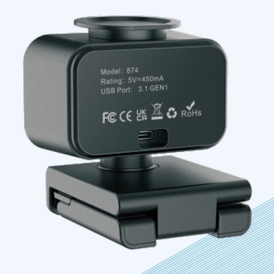 2K Conference AI Webcam USB 3.1 Gen 1 HFR60FPS@YUY1080P Lossless Webcam For Laptop And PC