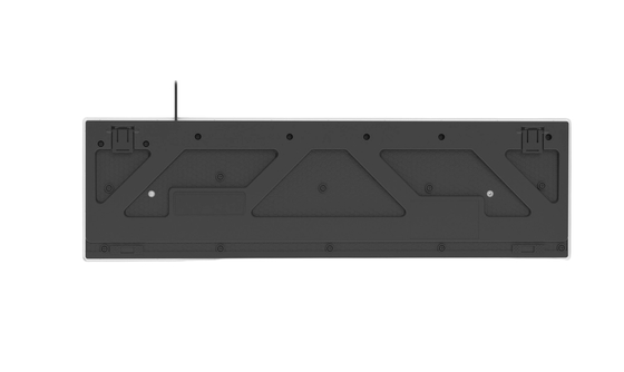 104 Keys Full-size Gaming Keyboard easy To Carry  Cool LED Rainbow Backlight All FN+F1-F12 Keys