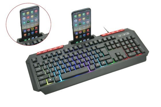 Comprehensive Gaming Peripheral Set Custom Keyboard 4-speed Adjustable 6D Mouse Headphones