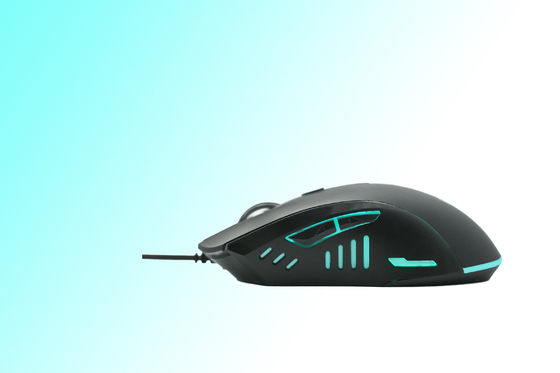 RGB backlight, 4-level DPI adjustment, plug-and-play USB, ergonomic 6D gaming mouse for professionals and general users
