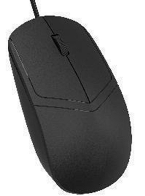 104-key Wired Multimedia Keyboard Black Waterproof HIPS Plastic USB Plug-and-play Customizable Logo Printing. Mouse 1200DPI ABS Shell