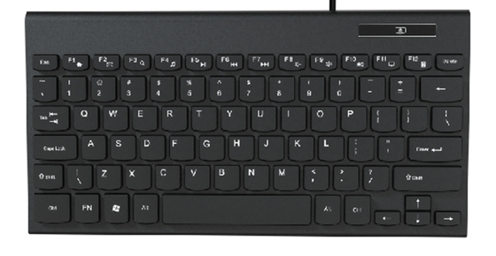 79-key waterproof keyboard, ultra-thin at 14.87mm, with carbon film keys and HIPS material. Supports logo customization