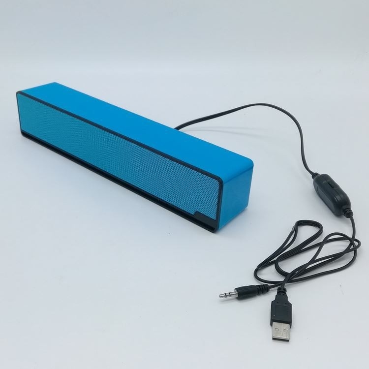 3.5mm AUX Getelegrafeerde Stereo-installatie 2,0 van Soundbar van de Computerspreker voor PC Labtop