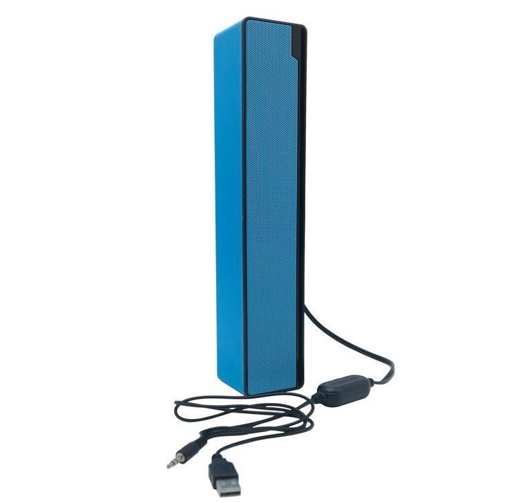 3.5mm AUX Getelegrafeerde Stereo-installatie 2,0 van Soundbar van de Computerspreker voor PC Labtop