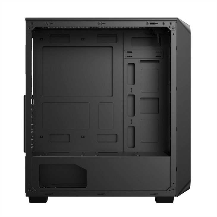 Mid-Tower PC Gaming Case ETEK Mid-Tower PC Gaming ATX Computer Case Ondersteuning 6 ARGB fans, Tempered Glass Side Pandel.