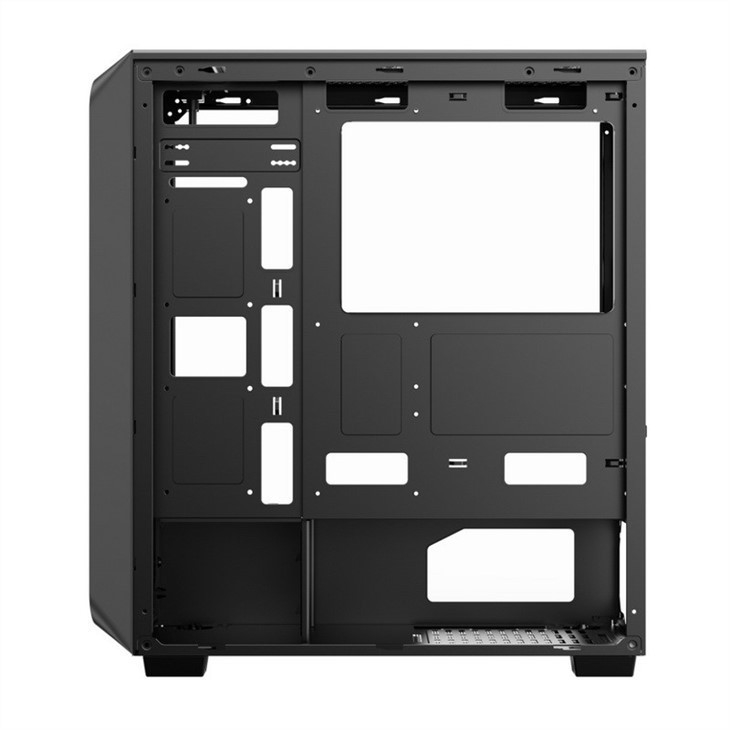 Mid-Tower PC Gaming Case ETEK Mid-Tower PC Gaming ATX Computer Case Ondersteuning 6 ARGB fans, Tempered Glass Side Pandel.