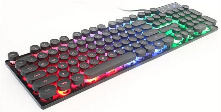 Toetsenbord en de Muis van de douane het Backlight Getelegrafeerde Computer voor Gokkenschrijfmachine