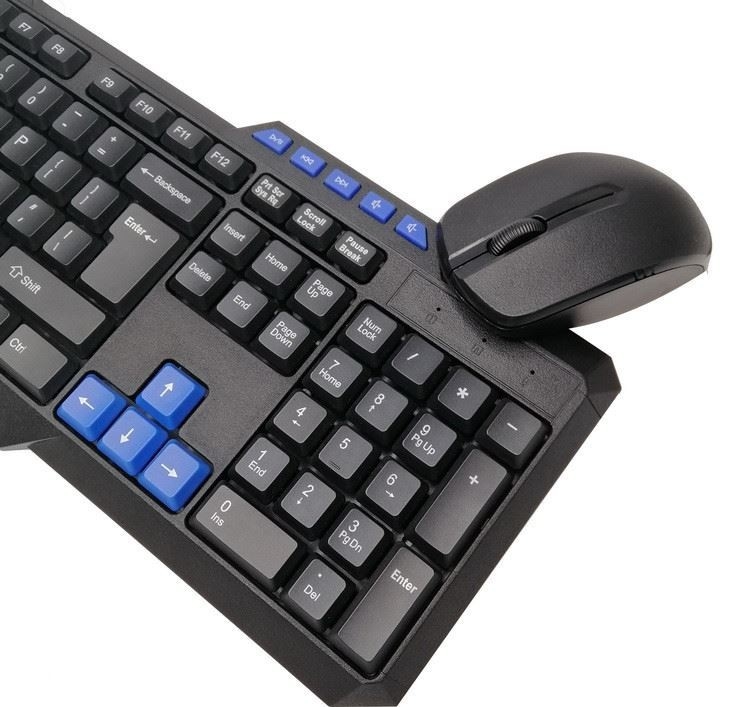 Waterdicht Mechanisch Slank Draadloos Getelegrafeerd Computertoetsenbord en Muis Gekleurde Keycaps MA699R1