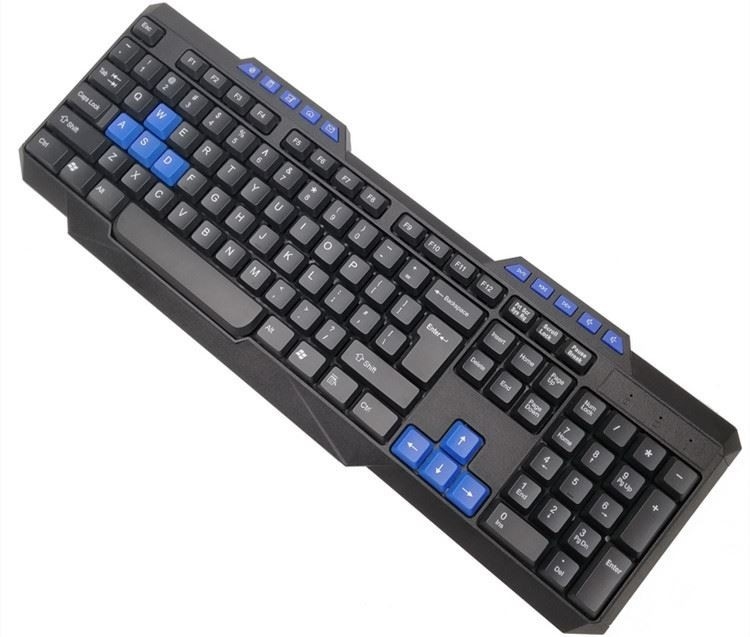 Waterdicht Mechanisch Slank Draadloos Getelegrafeerd Computertoetsenbord en Muis Gekleurde Keycaps MA699R1