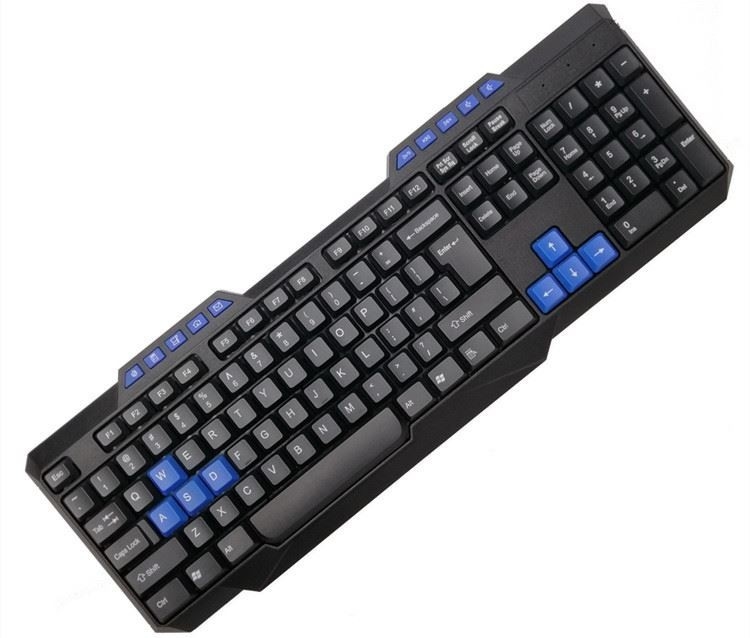 Waterdicht Mechanisch Slank Draadloos Getelegrafeerd Computertoetsenbord en Muis Gekleurde Keycaps MA699R1