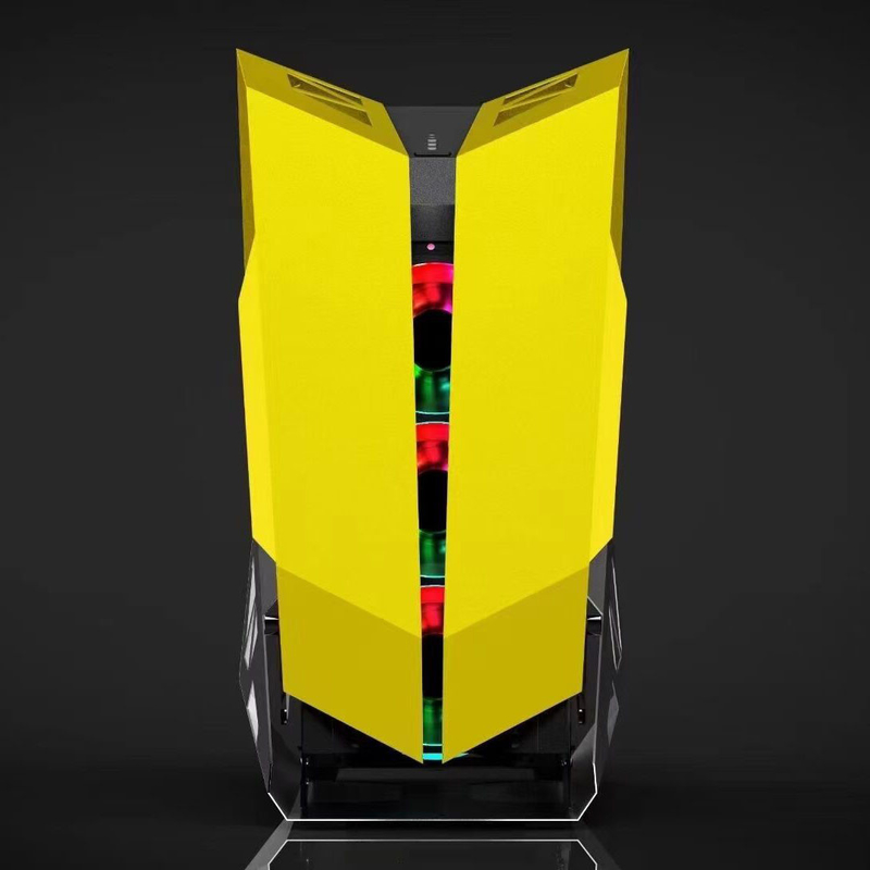 Van de het Gokkencomputer van PC van Camaromidtower ATX de het Gevalkoelers koelen cpu-Kabinet USB 3,0 I/O Comité