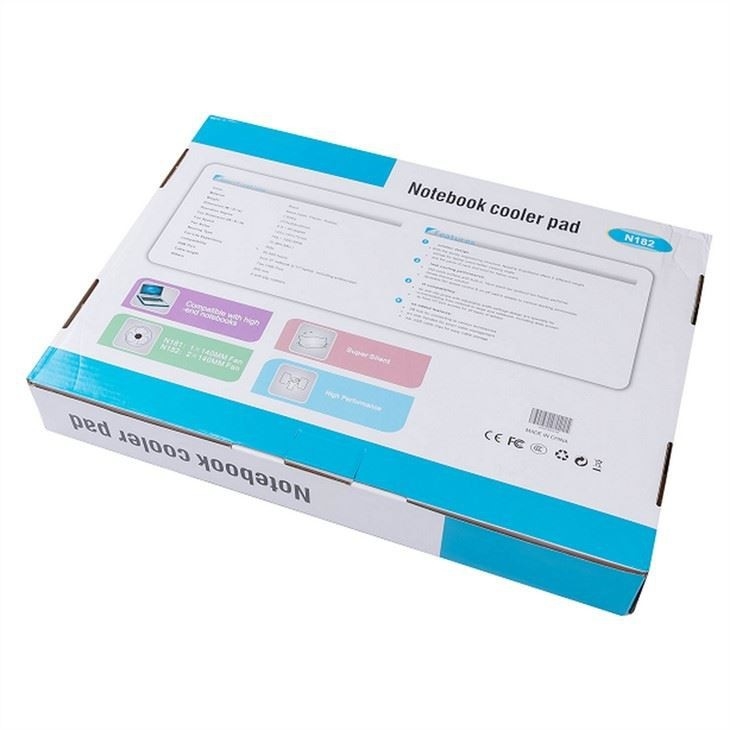 ETEK Laptop Koelpad - Aangepaste 14 inch Rgb Laptop Koeler Systeem Stil Met Grote Hoek Kanteling