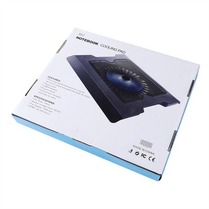 ETEK Laptop Koelpad - 14CM Ventilatie Laptop Koelbak Ventilator Notebook Partner Accessoires