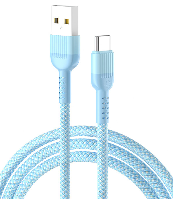QC3.0 Mobiel opladen Snelle USB-datakabel naar Type C Max Power 66W