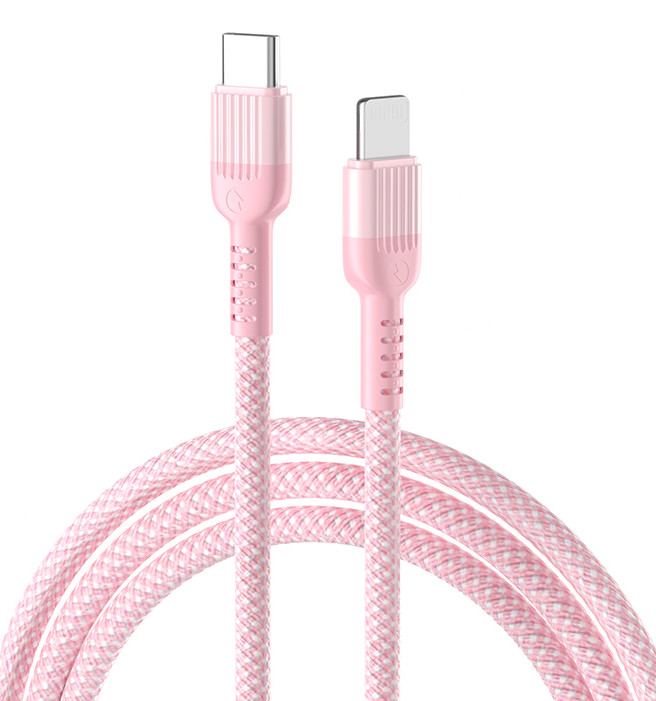 PD 27W TPE het Snelle USB Type C van Gegevenskabel aan Bliksem voor Iphone-het Laden