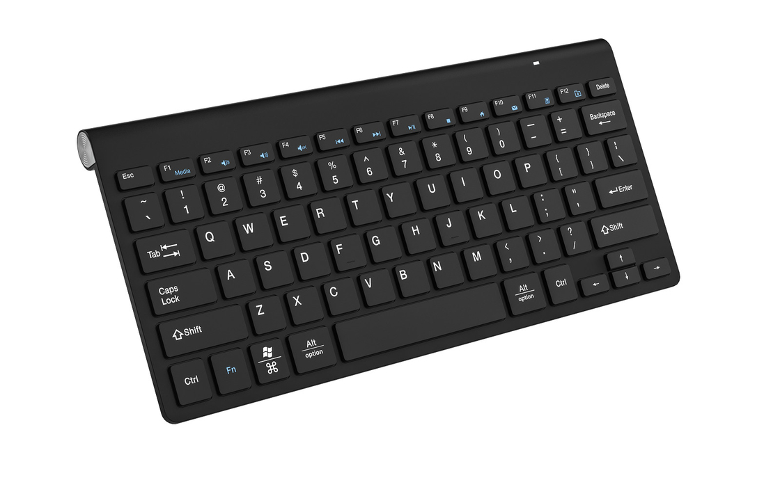 Draadloos 2.4G All Black toetsenbord en muis Set Simple Style voor kantoor thuis
