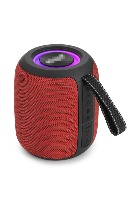 Draagbare 10W Hi-Fi Running Marquee Radio Bluetooth-luidspreker met lichten, geschikt voor koppeling met een tv of projector om te genieten van hoogwaardige audio- en video-tijd thuis