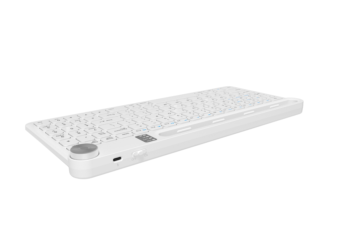 96-toetsen Bluetooth-toetsenbord 3.0 of 5.0 Draagbaar voor frequent mobiel gebruik met tablets of laptops