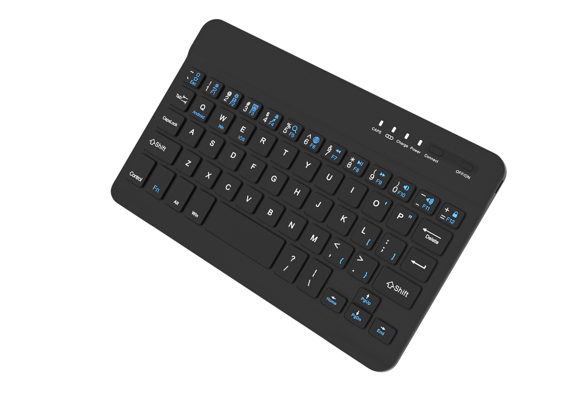 59 toetsen Klein, lichtgewicht en draagbaar Bluetooth-toetsenbord voor gebruik op Apple iPad en Android-apparaten
