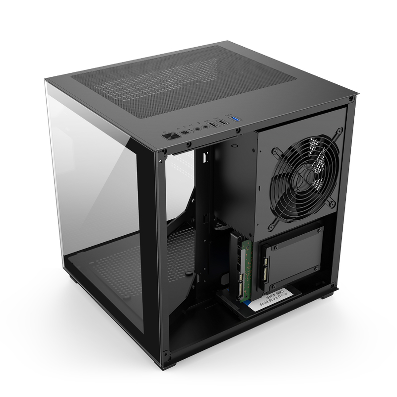Micro-ATX / ITX PC Case Awesome Warm Dissipation ondersteunt veel verschillende hardware-opstellingen voor gamerpro's