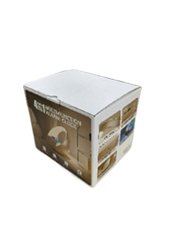 Multifunctionele draadloze oplaadluidspreker Bluetooth-connectiviteit Ingebouwde LED-lichten en wekker voor gezinnen