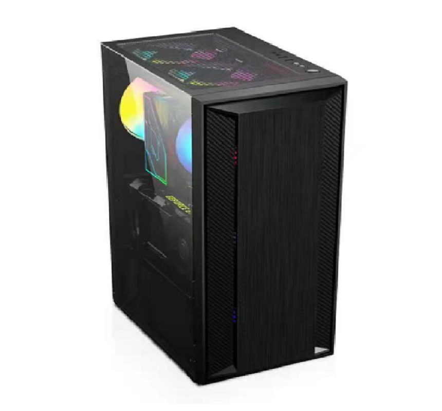 Ondersteunt ATX Micro ATX en ITX moederborden met 7 uitbreidingsslots en 6 ventilatormontages voor DIY-enthousiast spelers