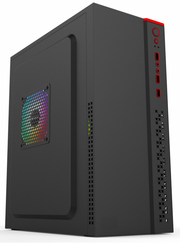 Computerhoes ondersteunt 7 PCI-slots 2 HDD's 3 SSD's 1 CD-stick kenmerken 5 ventilator bevestigingen compatibel met ATX Micro ATX en Mini ATX moederborden