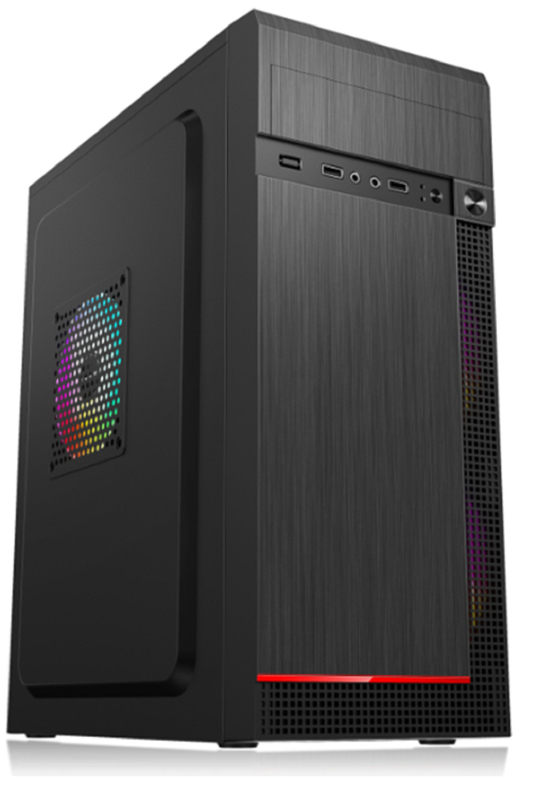 Computerhoes ondersteunt 7 PCI-slots 2 HDD's 3 SSD's 1 CD-stick kenmerken 5 ventilator bevestigingen compatibel met ATX Micro ATX en Mini ATX moederborden