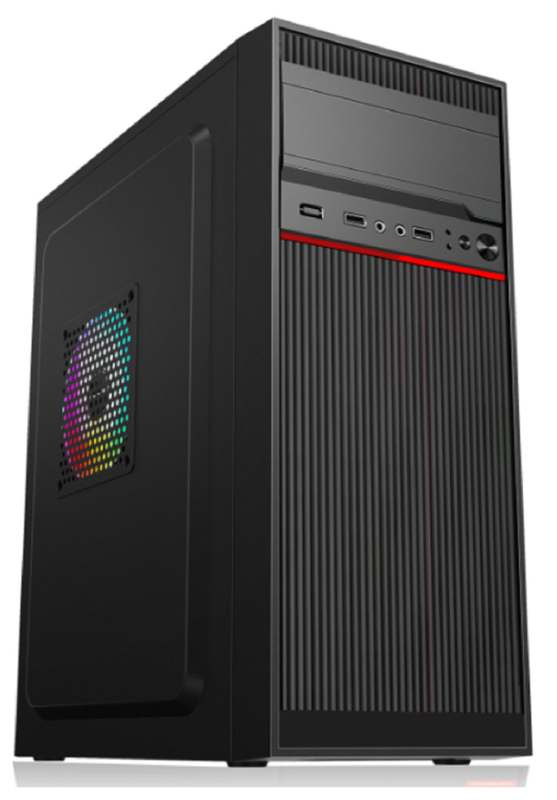Computerhoes ondersteunt 7 PCI-slots 2 HDD's 3 SSD's 1 CD-stick kenmerken 5 ventilator bevestigingen compatibel met ATX Micro ATX en Mini ATX moederborden