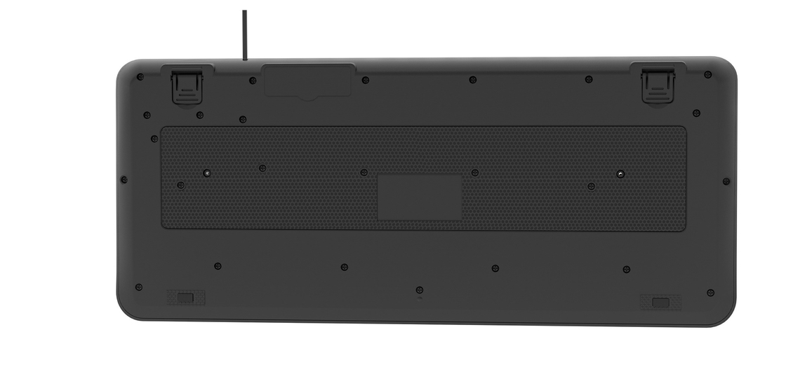 RGB achtergrondverlichting in niet-ademende lichtmodus toetsenbord met koolstofvezel film voor gamers technologie liefhebbers