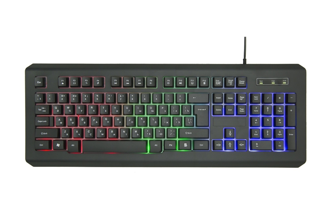 Volledige grootte 104 toetsen RGB gaming toetsenbord Voor gamers kantoorwerkers en iedereen die houdt van het personaliseren van hun setup