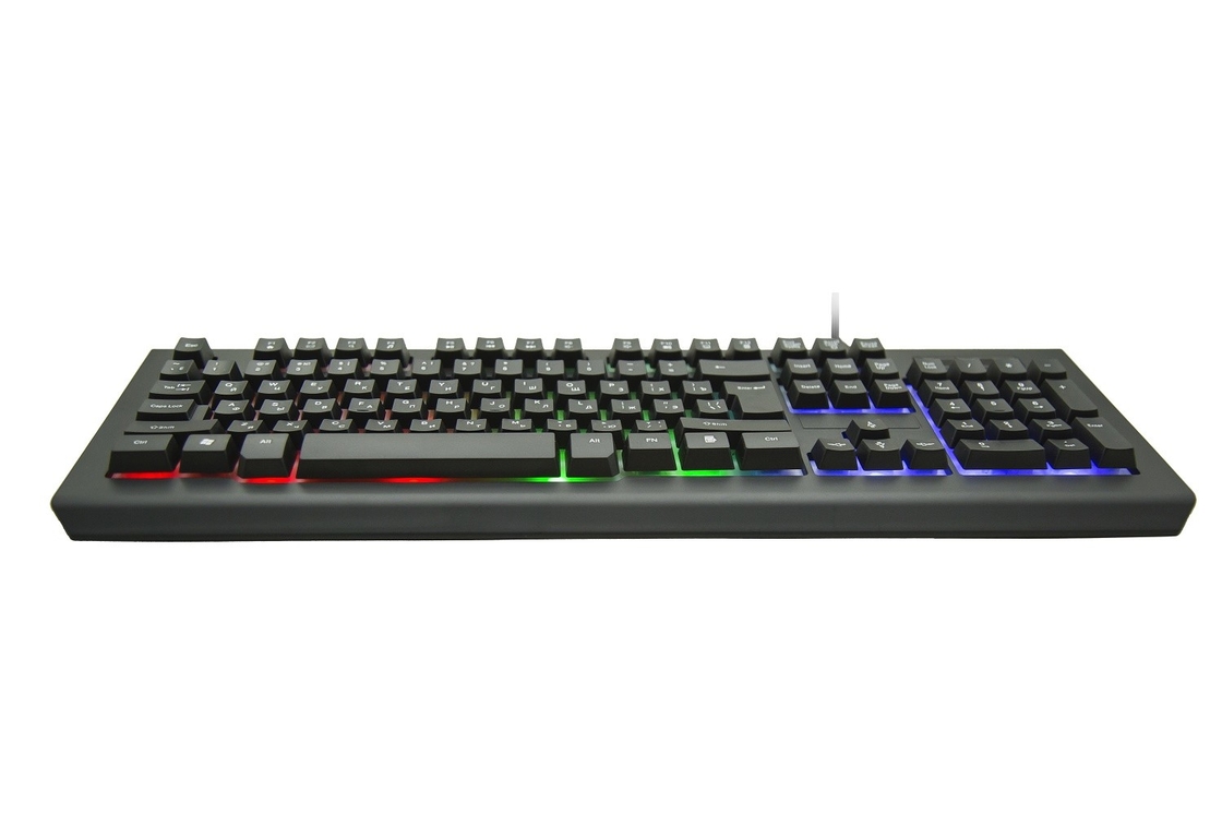 Volledige grootte 104 toetsen RGB gaming toetsenbord Voor gamers kantoorwerkers en iedereen die houdt van het personaliseren van hun setup