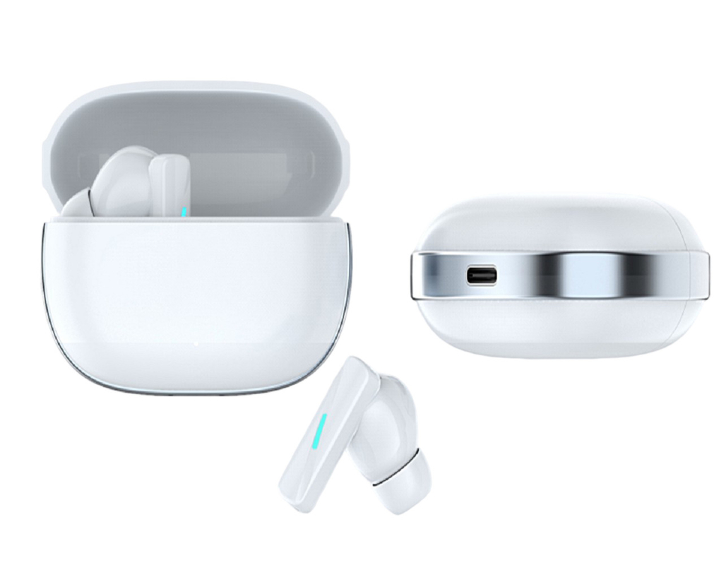 ANC En ENC F10 Composite Membrane Bluetooth 5.4 Earphone Banzai Antenne Dual Batterijen Voor zakenmensen Pendelers