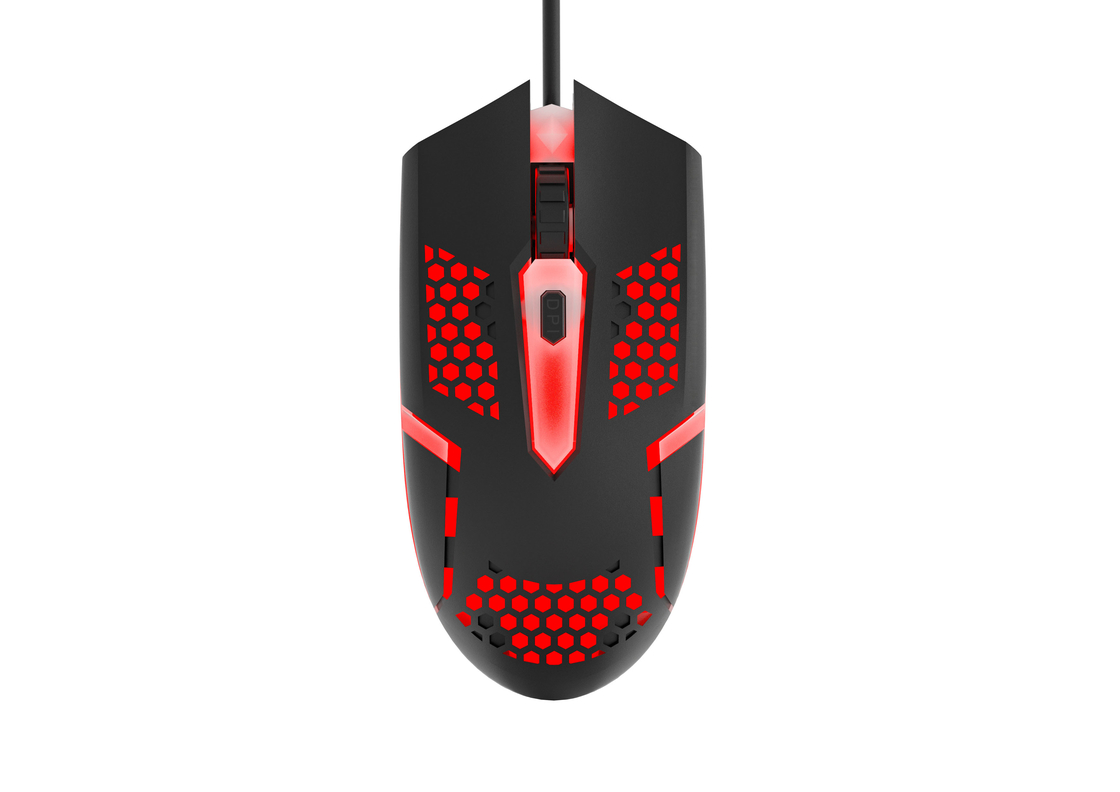 LED-verlichting 8108 Chip Verstelbare DPI Compact Draagbaar ontwerp Breed toepasbare gaming muis