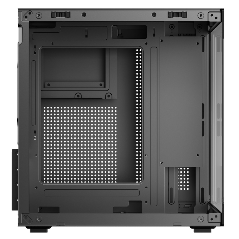 MATX/ITX PC Case ondersteunt grafische kaarten tot 320mm CPU koelers tot 165mm 1 HDD 2 SSD's 3 X 12CM Vans voor geld