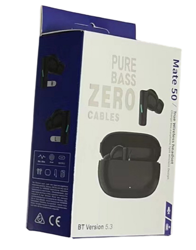 Banzai Antenne Dubbele batterijen F10 luidspreker Bluetooth 5.3 TWS-oordopjes met oplaadkas voor pendelers Studenten