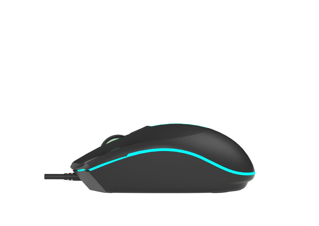 Aanpasbare 4D-gamingmuis,ultra lichtgewicht,vlot scrollen,optische volgtechnologie,ergonomisch ontwerp. Ideaal voor gamers