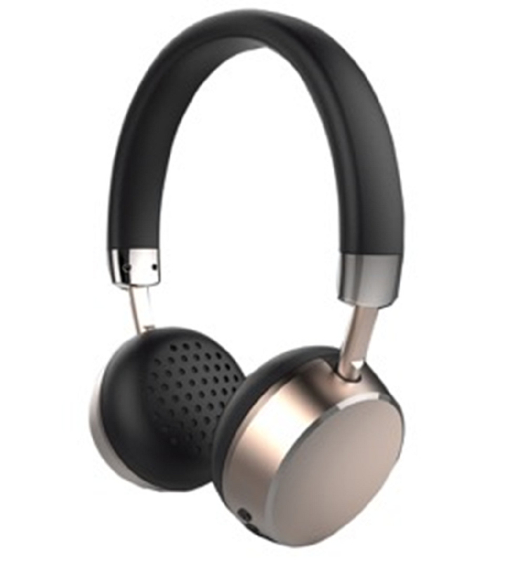 Bluetooth 5.0 koptelefoon 10 uur Continuous Playback 108dB High Sensitivity On-ear Design Metalen materiaal Bedrade verbinding Ondersteuning