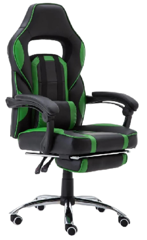 Multifunctionele bureau stoel Mechanisme Voetsteun 100mm Gaslift En PU Padding Recliner Biedt comfortabele en ergonomische armleuningen