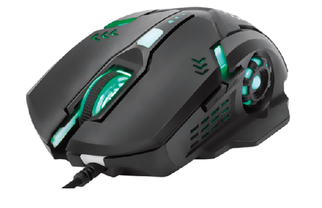 6D Design RGB achtergrondlicht 800-1200-1600-2000 DPI Schakelaar Ergonomische lichtgewicht toetsenborden Muis Voor gamers Kantoorgebruikers