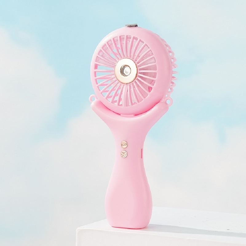 500mAh batterij 2 uur opladen Drie windsnelheden 148g lichtgewicht Halterneck Desktop Handheld 3 In 1 Nano Spray Fan