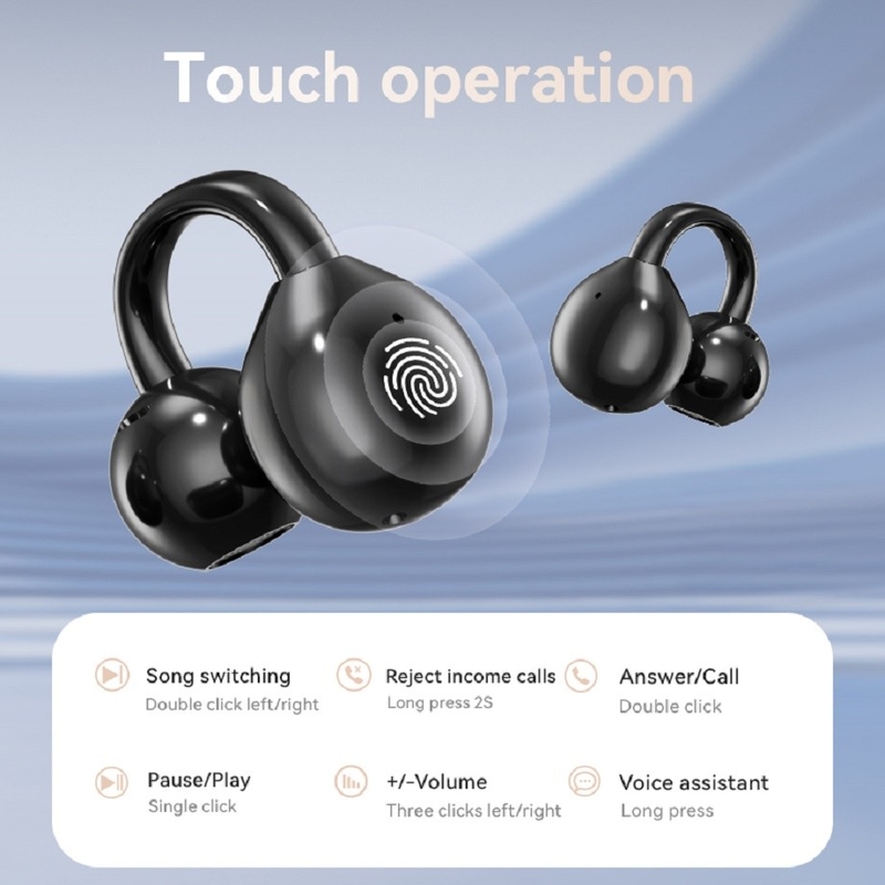 Bluetooth 5.4 F10 Titanium Composite Diaphragm luidspreker A2DP AVRCP HFP 12H Batterijduur 60H Muziek afspelen 1H Charge