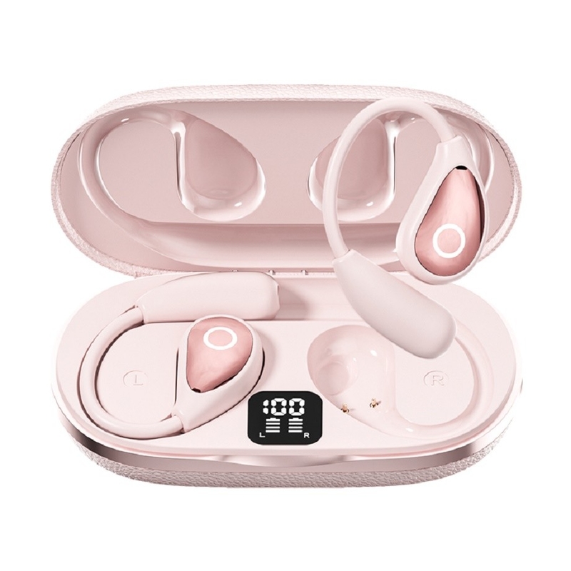 Bluetooth 5.4 Koptelefoon Koptelefoon 4-5 uur per lading 600mAh Hoesje 4.8g elk 2.8×2.5×1.8cm Geoptimaliseerde microfoon Dynamische kleuren