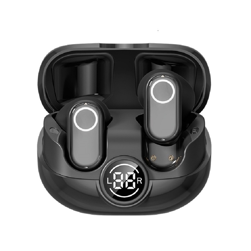 Bluetooth-koptelefoon Oortelefoon 5.4 4-5 uur per lading 600mAh Hoesje 4.8g 2.8×2.5×1.8cm Geoptimaliseerde microfoon Dynamische kleuren