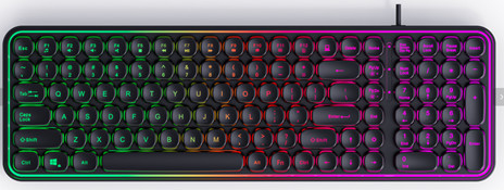 1800mAh batterij Keyboards Muiscombos 370g Ondersteunt 2.4G Wireless En Bluetooth Dual-mode Kleurrijke RGB-achtergrondverlichting Voor gamers Kantoormedewerkers Studenten