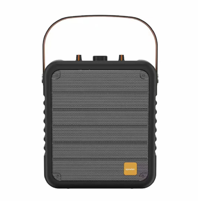 6.5-inch luidspreker met 60 magneten, 8W vermogen 60Hz-16kHz bereik 2400mAh batterij Ondersteunt Bluetooth AUX TF FM en USB-afspelen